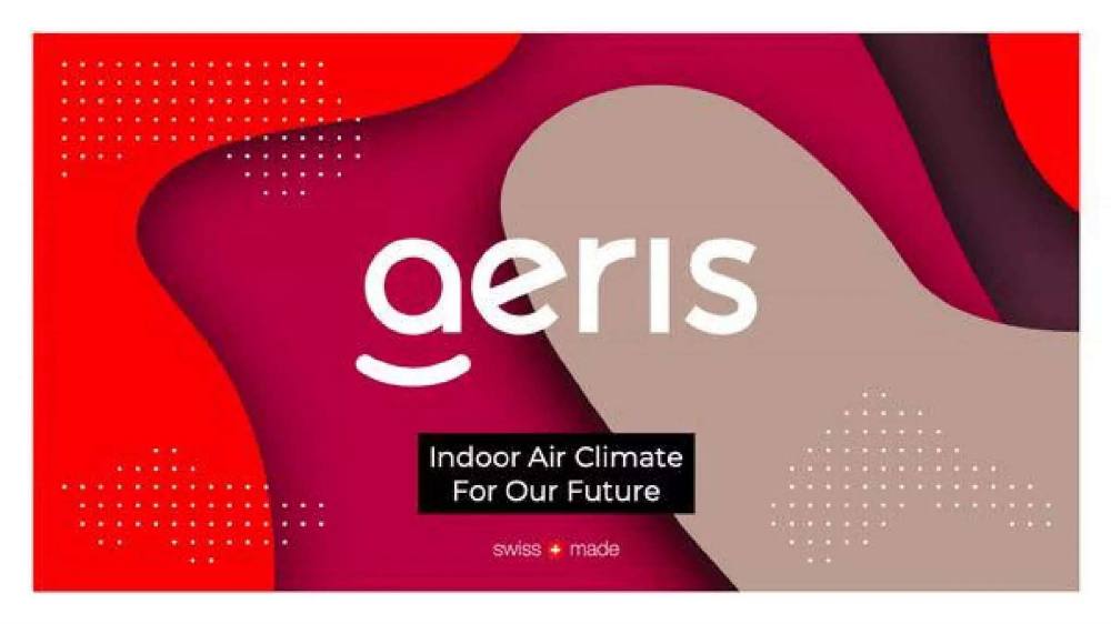 Aeris pitch deck, cover slide