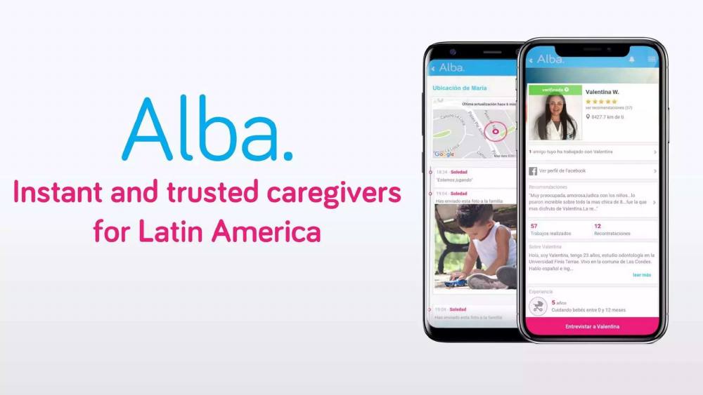 ALBA pitch deck, cover slide