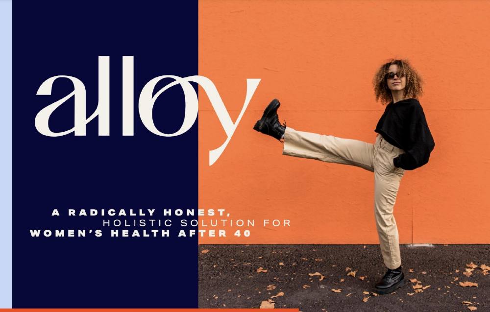 Alloy pitch deck, cover slide