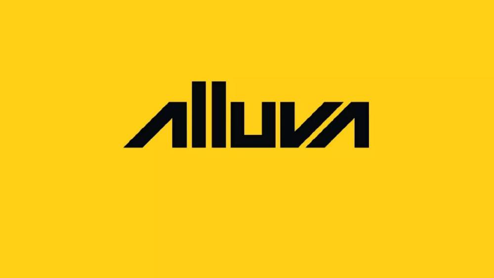 Alluva pitch deck, cover slide
