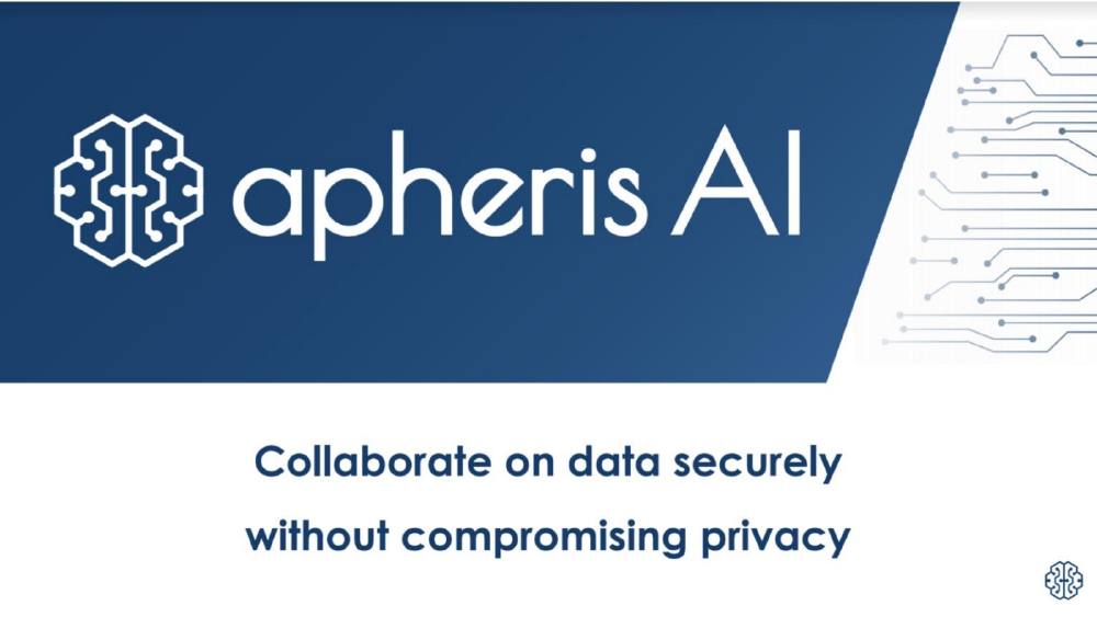 Apheris pitch deck, cover slide