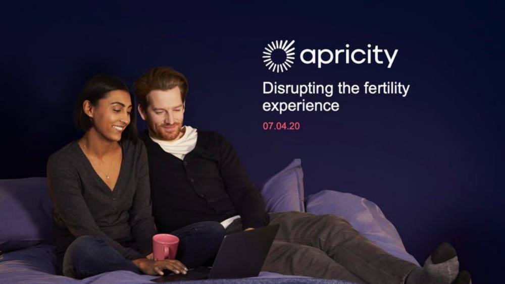 Apricity pitch deck, cover slide