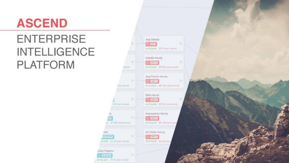 Ascend pitch deck, cover slide