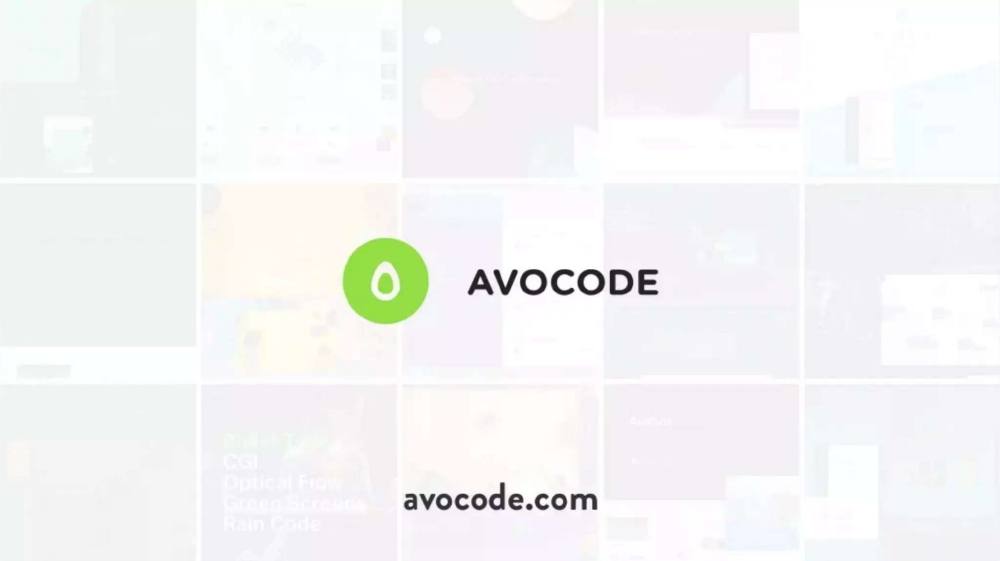 Avocode pitch deck, cover slide