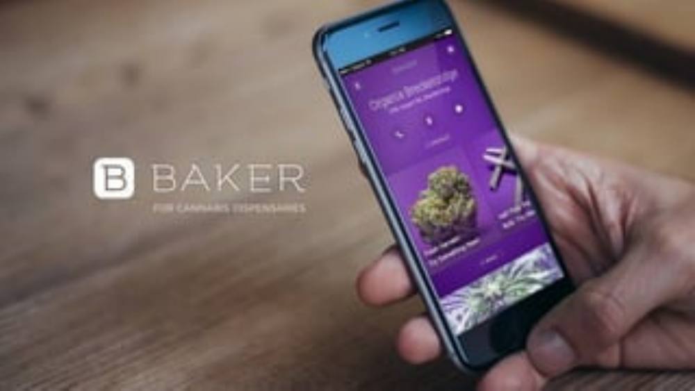 Baker Technologies pitch deck, cover slide
