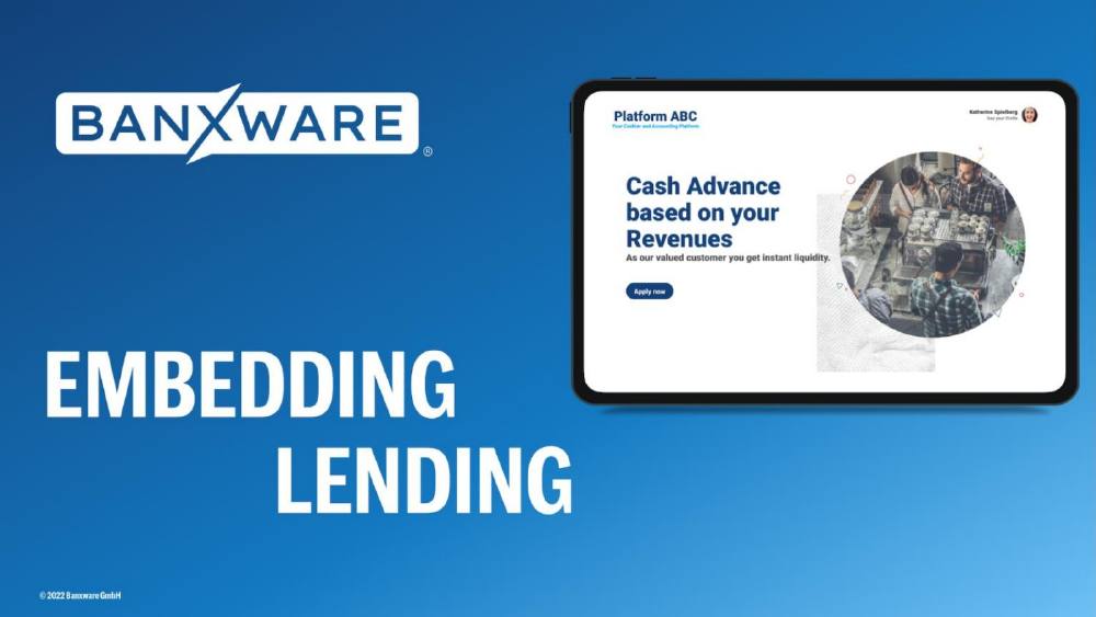 Banxware pitch deck, cover slide