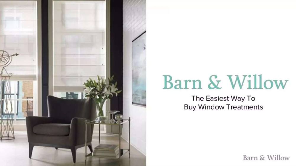 Barnandwillow pitch deck, cover slide
