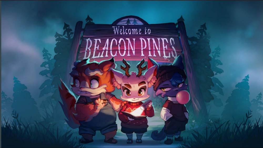 Beacon Pines pitch deck, cover slide