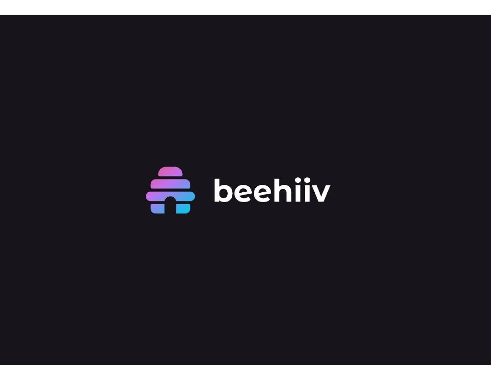 Beehiiv pitch deck, cover slide