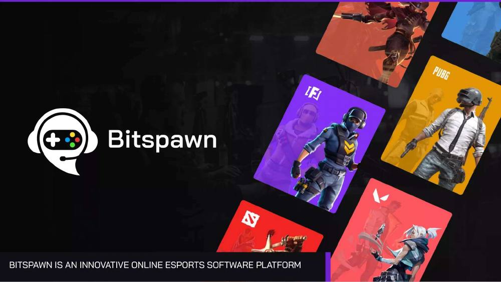 Bitspawn pitch deck, cover slide