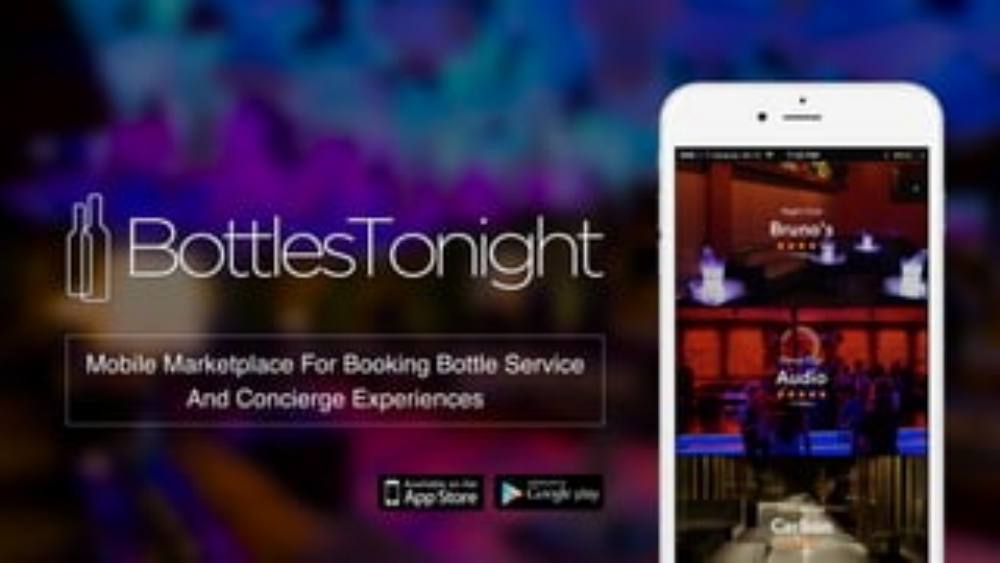 BottlesTonight pitch deck, cover slide