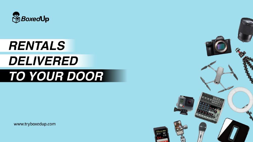 BoxedUp pitch deck, cover slide