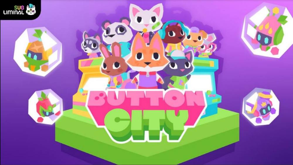 Button City 2020 pitch deck, cover slide