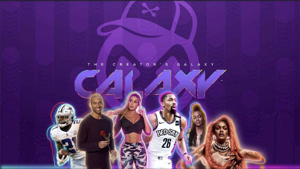 Calaxy pitch deck, cover slide
