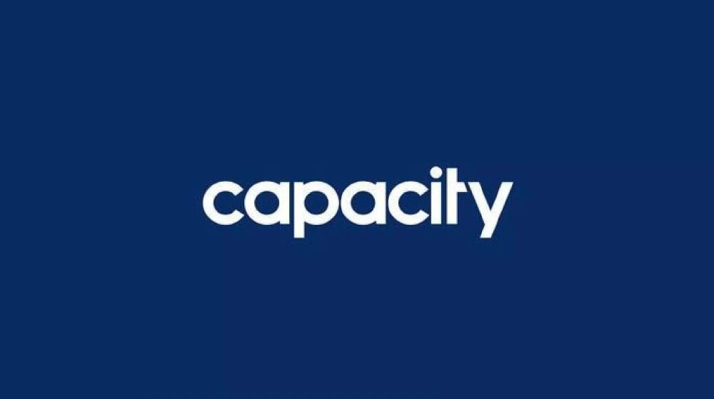 Capacity pitch deck, cover slide