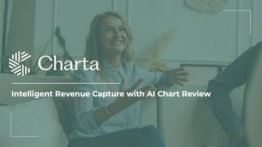 Charta Health pitch deck, cover slide