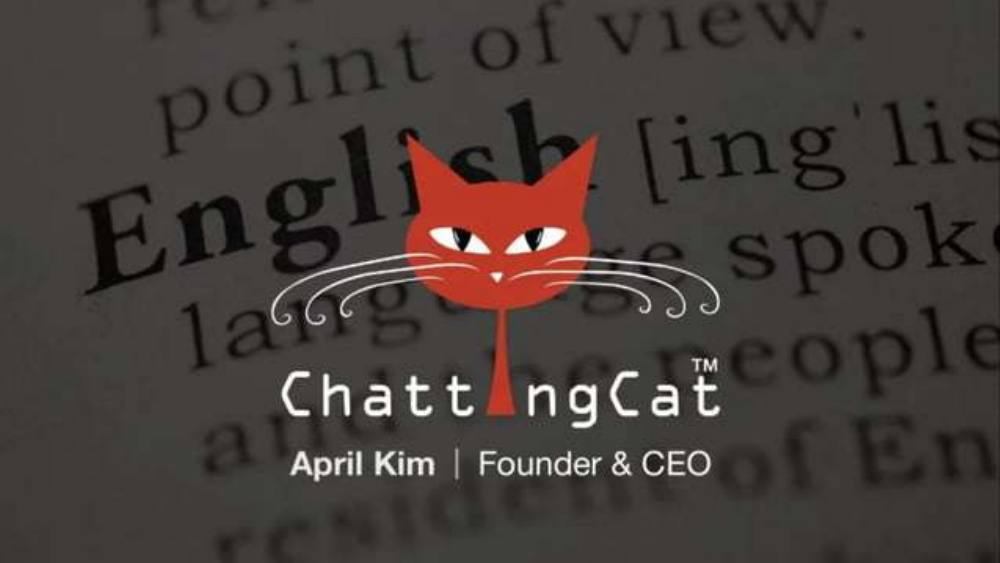 Chattingcat pitch deck, cover slide