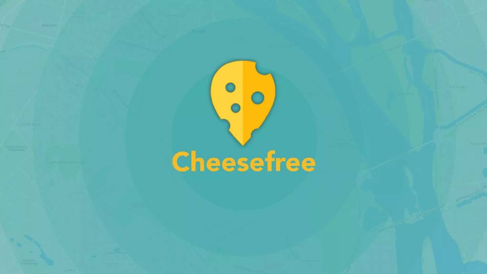 Cheesefree pitch deck, cover slide