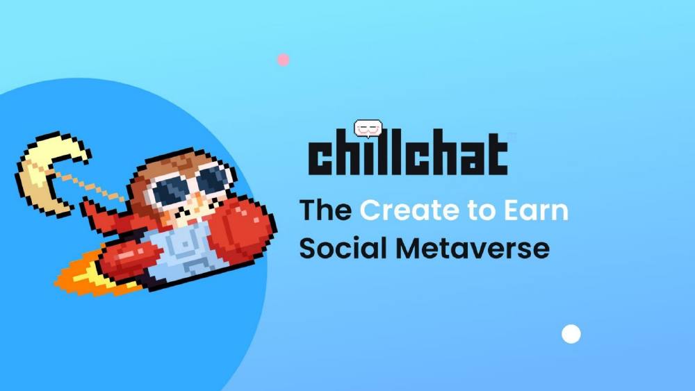 Chillchat pitch deck, cover slide
