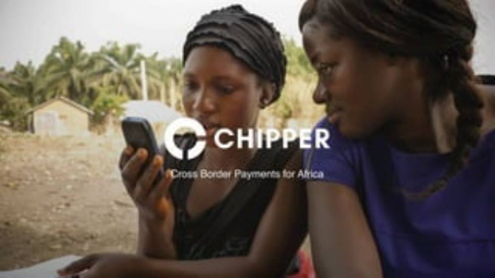 Chipper Cash pitch deck, cover slide