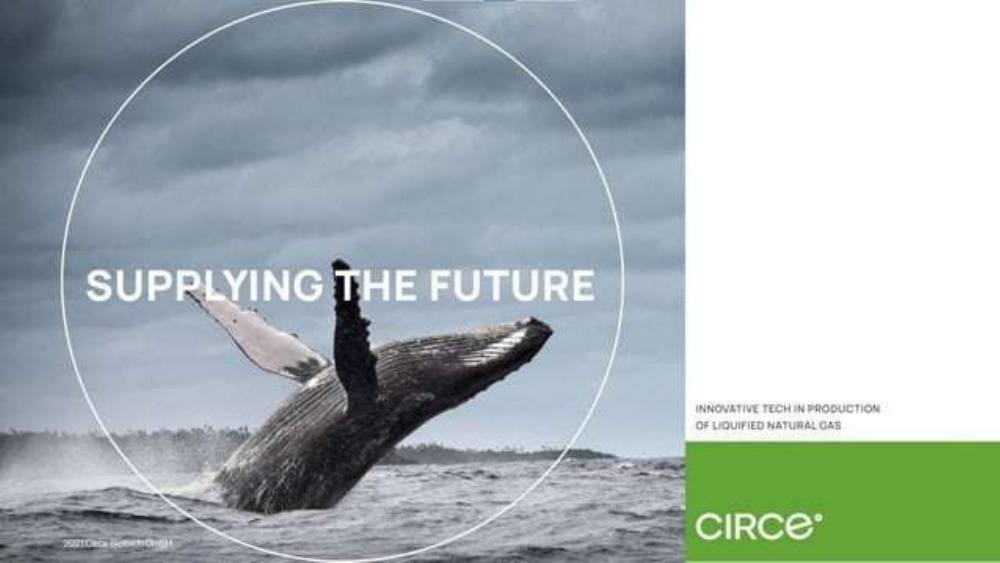Circe pitch deck, cover slide