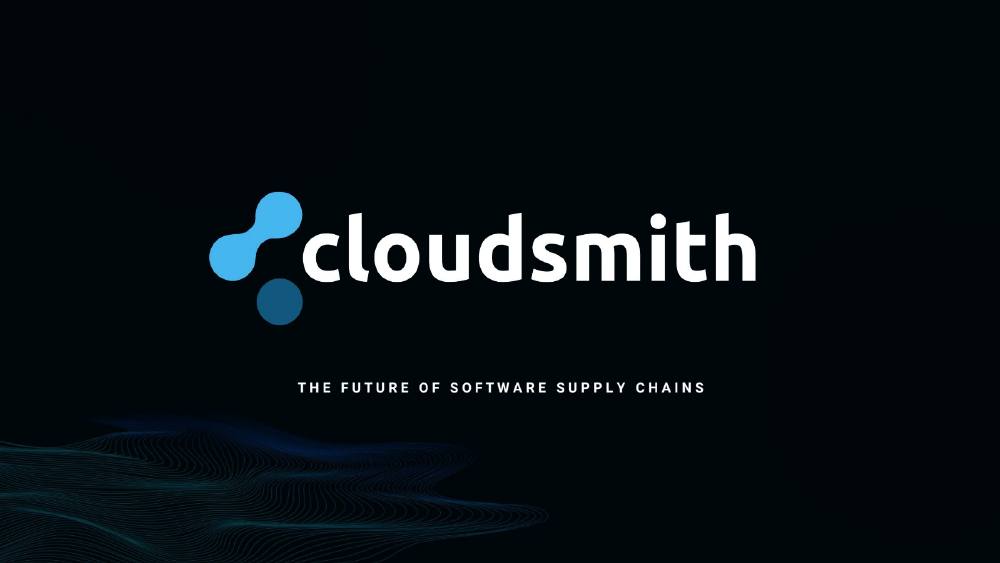 Cloudsmith pitch deck, cover slide