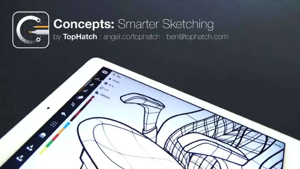 Concepts pitch deck, cover slide