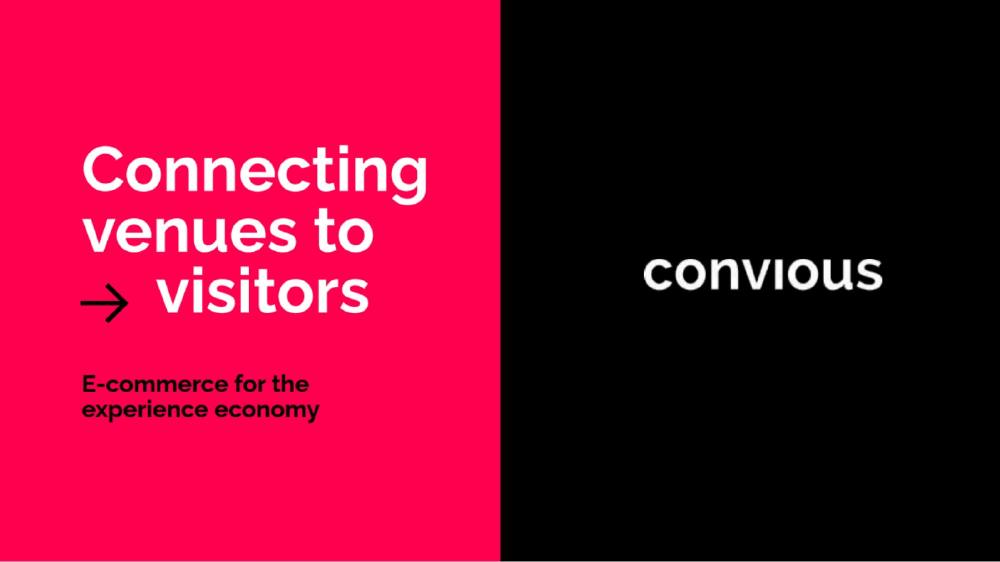 Convious pitch deck, cover slide
