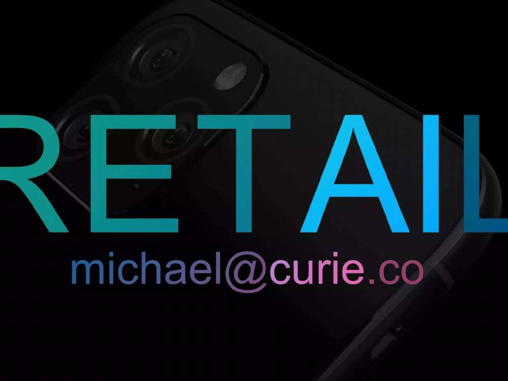 Curie pitch deck, cover slide