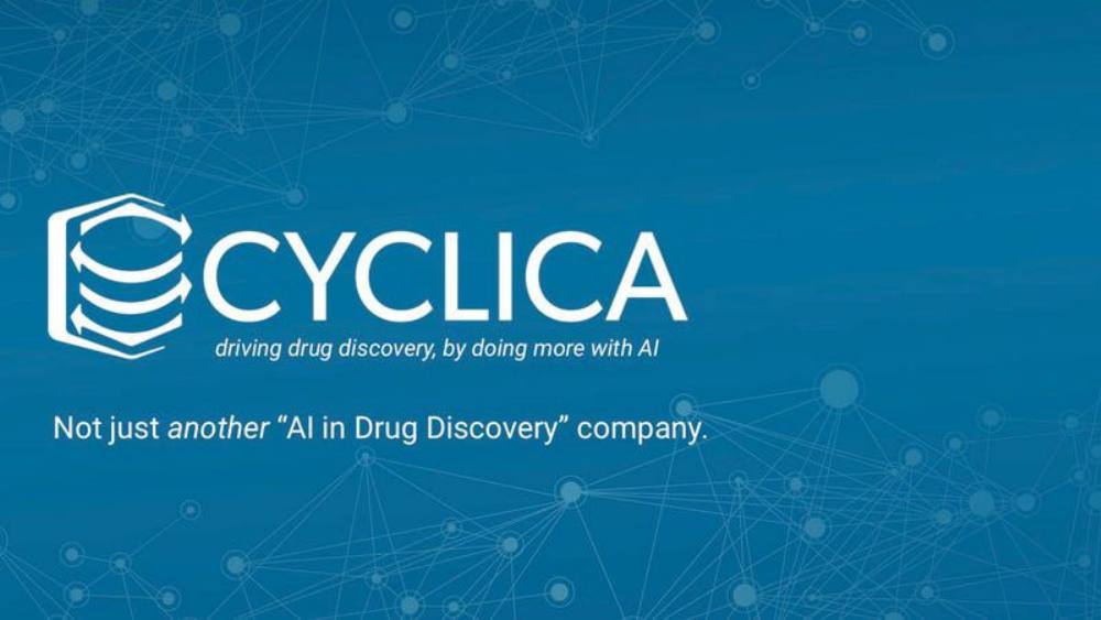 Cyclica pitch deck, cover slide