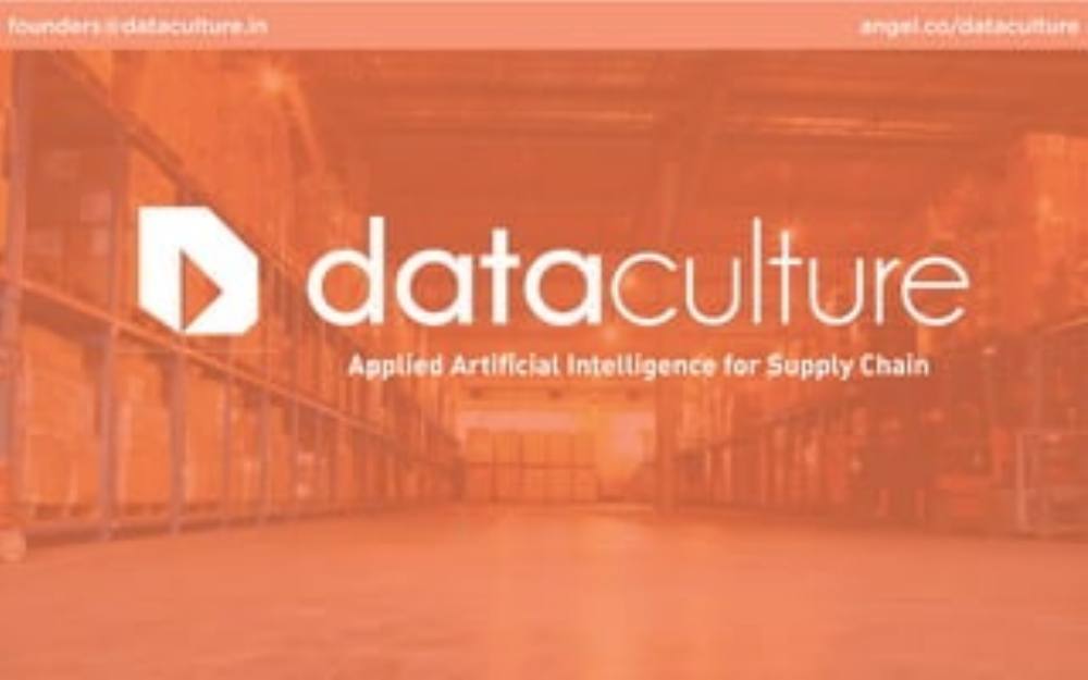 DataCulture pitch deck, cover slide