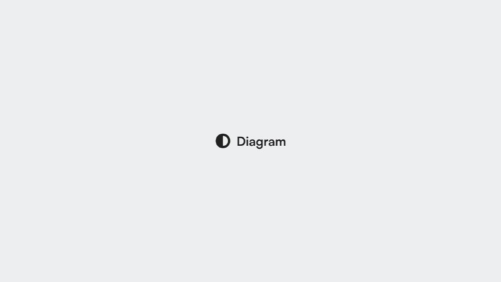 Diagram acq Figma pitch deck, cover slide