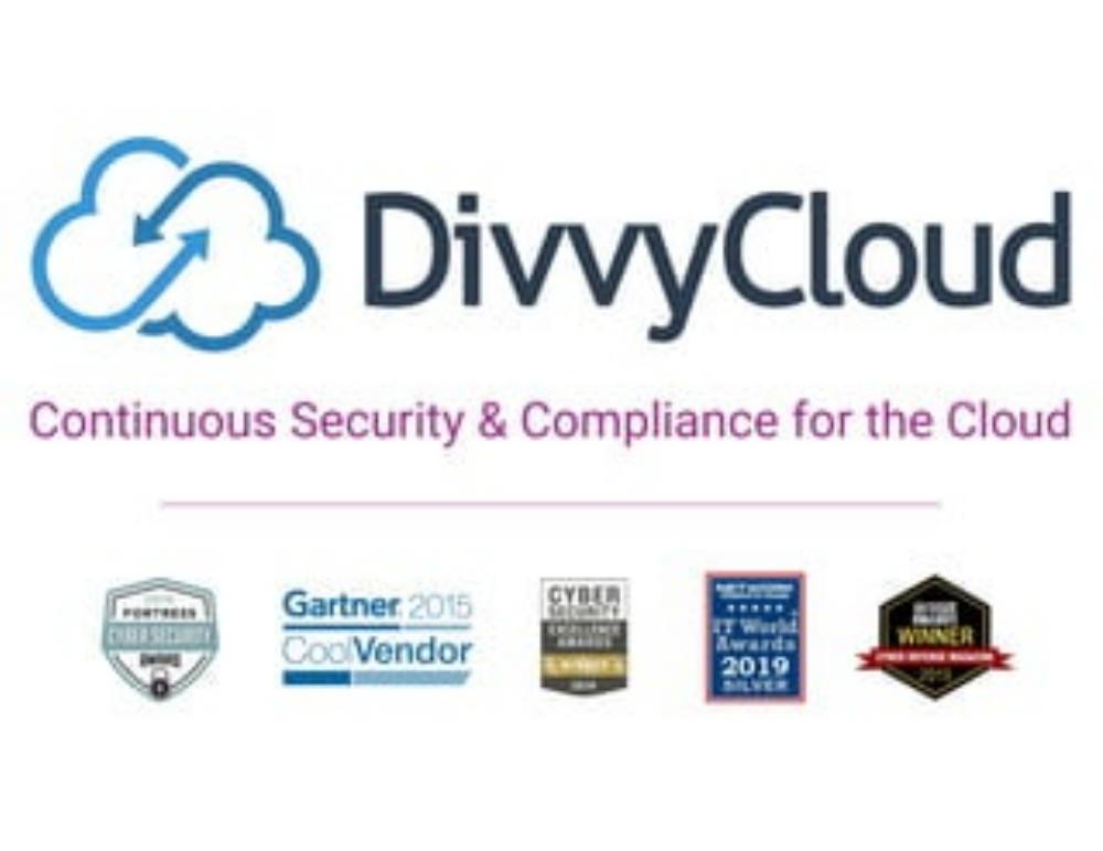 DivyCloud pitch deck, cover slide