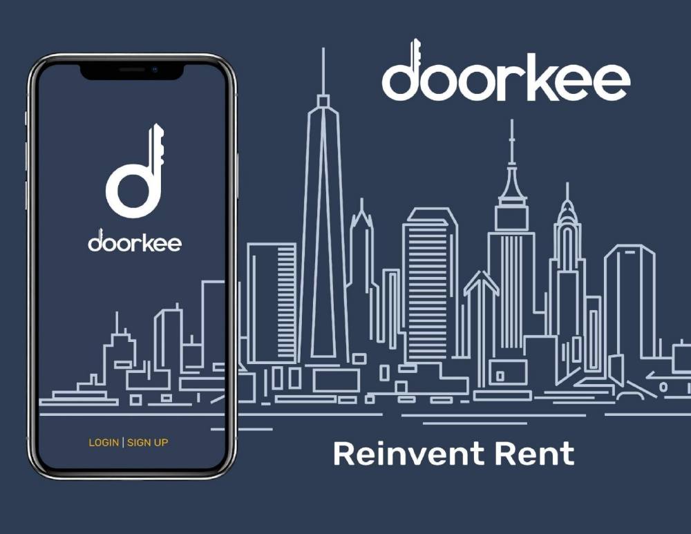 Doorkee pitch deck, cover slide