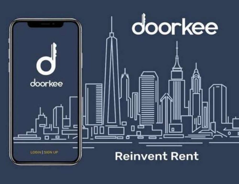 Doorkey pitch deck, cover slide