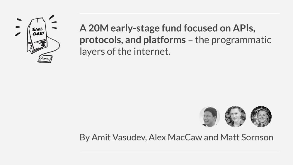 Earl Grey Capital Fund II pitch deck, cover slide