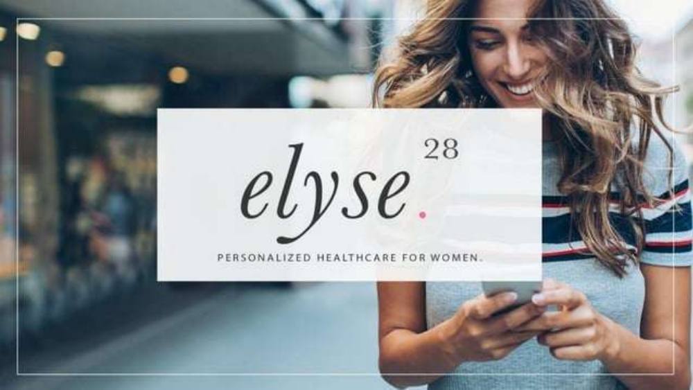 Elyse pitch deck, cover slide