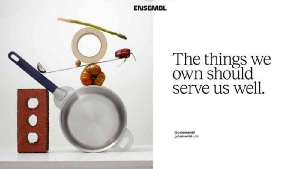 Ensembl pitch deck, cover slide
