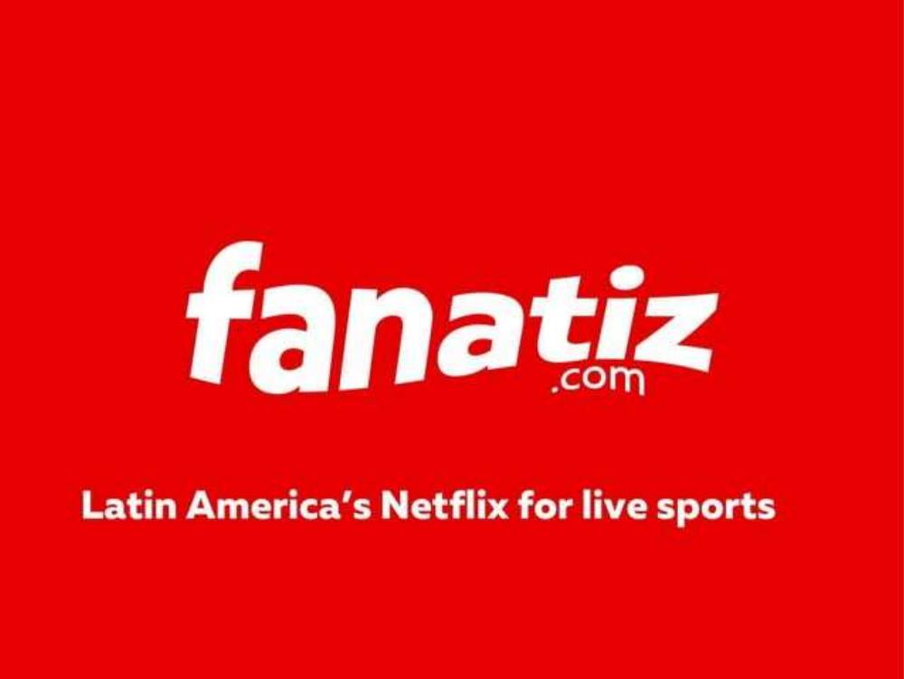 Fanatiz pitch deck, cover slide