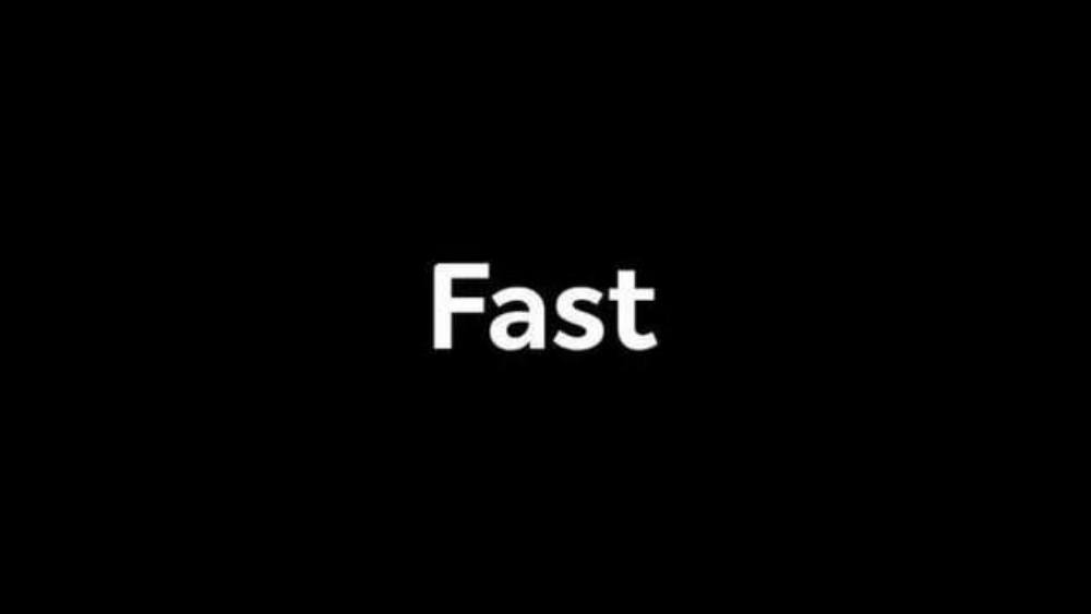 Fast pitch deck, cover slide
