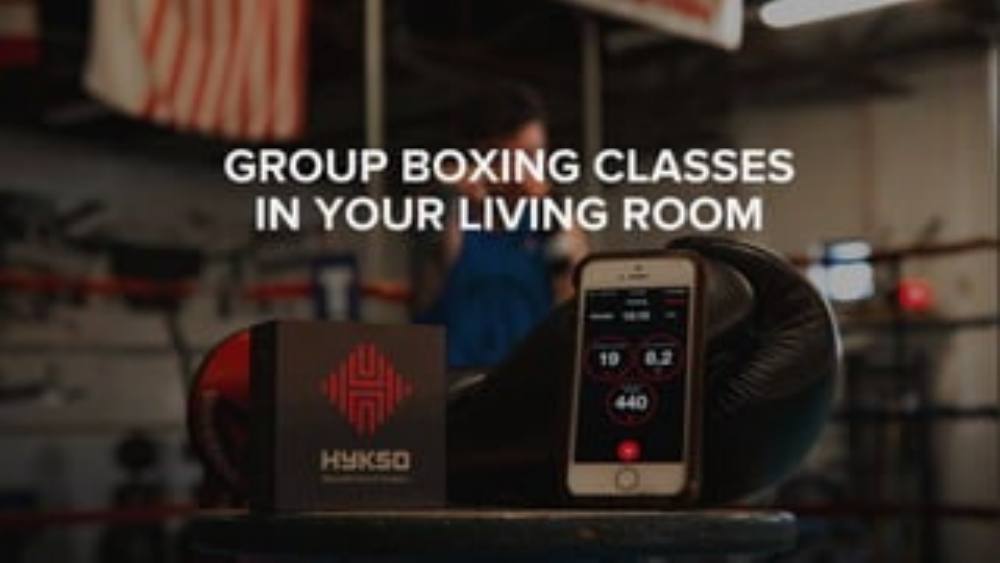 Fight Camp Hykso pitch deck, cover slide