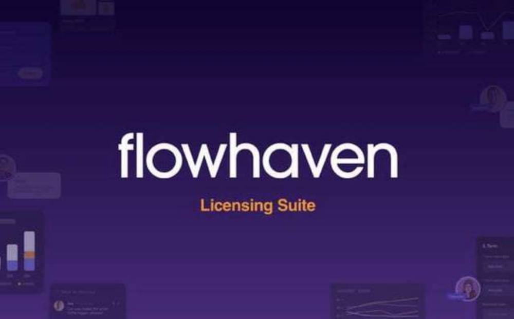 Flowhaven pitch deck, cover slide