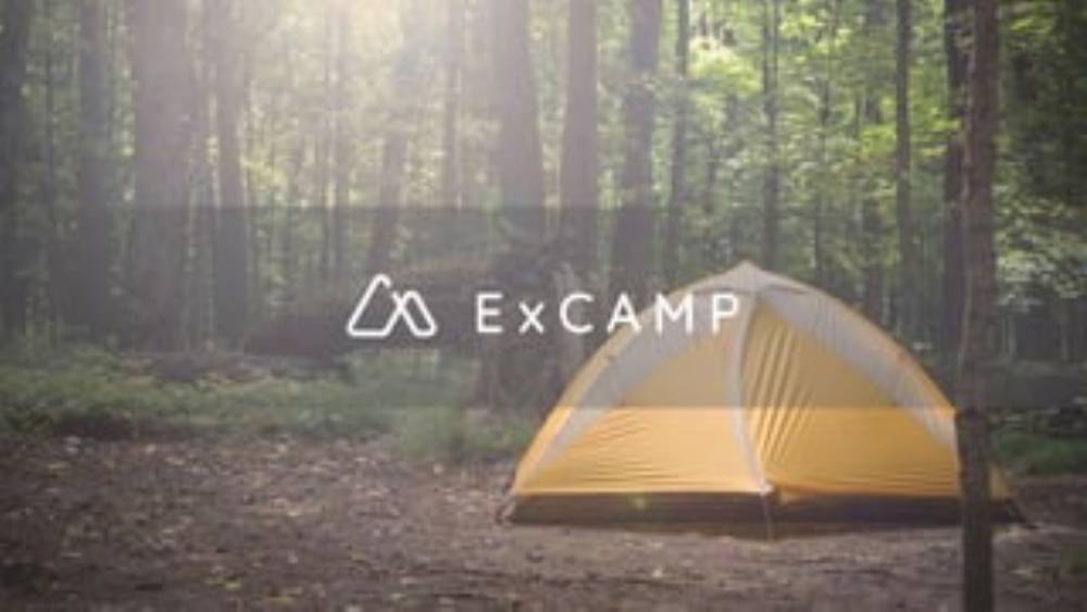 Forent ExCAMP pitch deck, cover slide