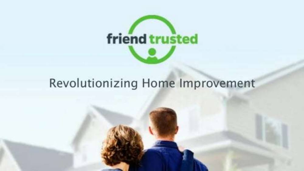 Friendtrusted pitch deck, cover slide