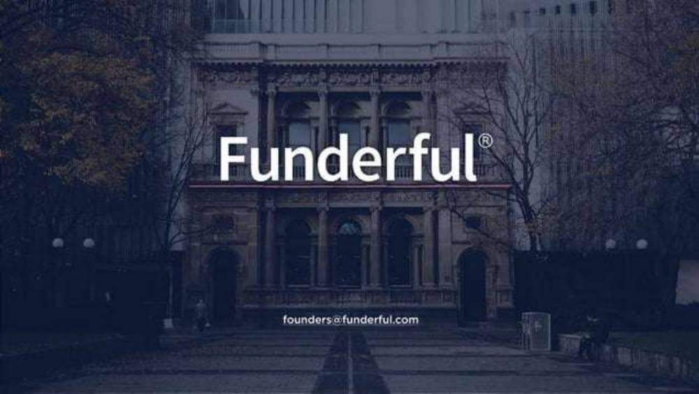Funderful pitch deck, cover slide