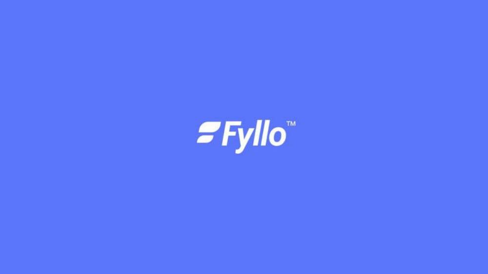 Fyllo pitch deck, cover slide