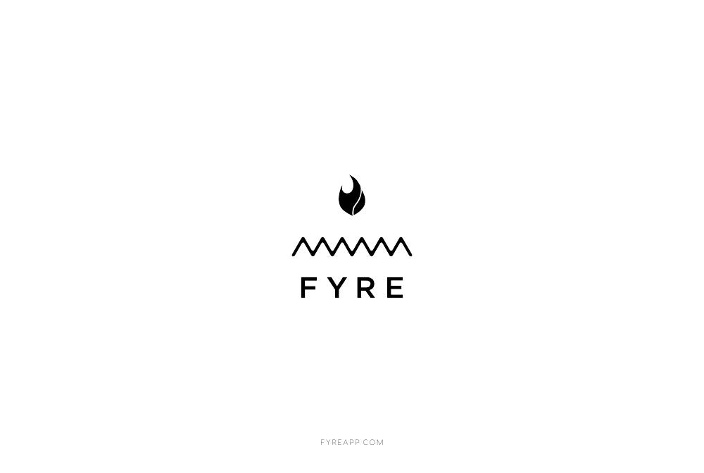 Fyre pitch deck, cover slide