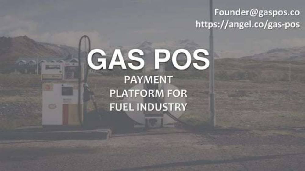 Gaspos pitch deck, cover slide