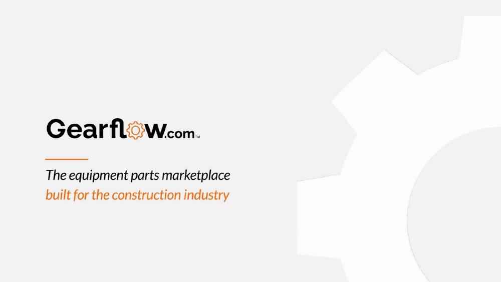 Gearflow pitch deck, cover slide