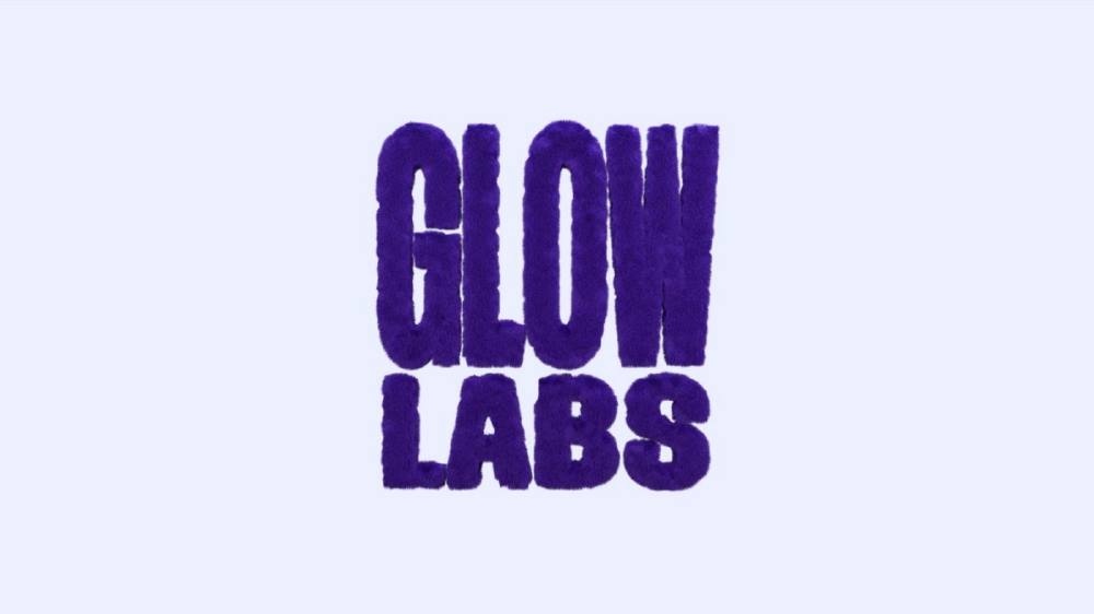 Glow Labs pitch deck, cover slide